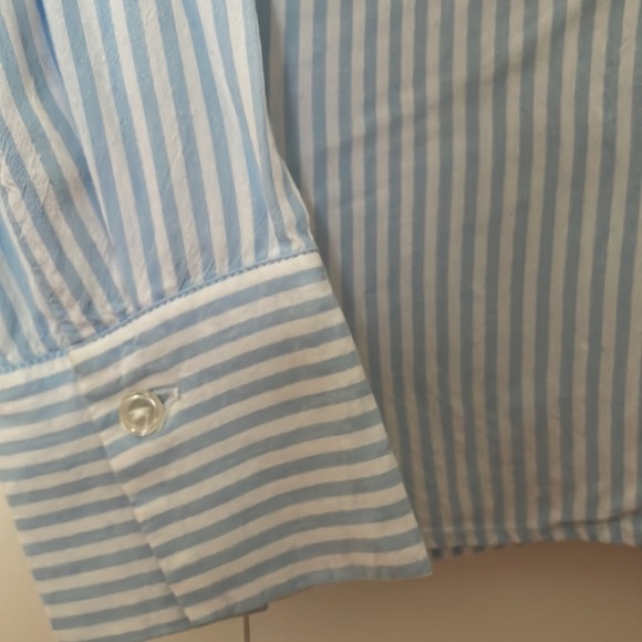 Striped viscose shirt - Picture 3 of 4